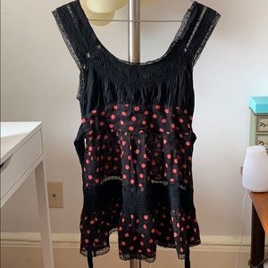 Free People Milkmaid Style top